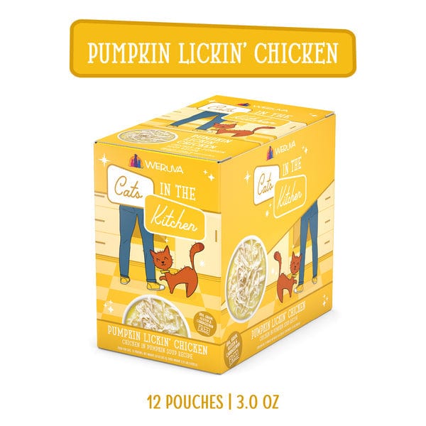 Cats in the Kitchen Pumpkin - Infused Boneless Chicken Pouch Cat Food