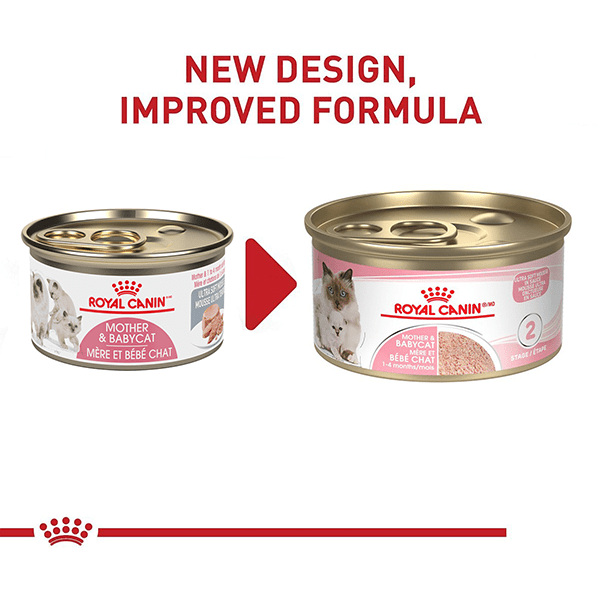 Royal Canin Ultra Soft Mousse Canned Cat Food Specially Designed for Mother Cats and Baby Kittens