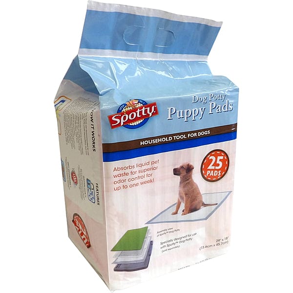Super Absorbent Spotty Puppy Potty Pads for Indoor Dogs