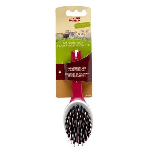 Living World Small Animal Porcupine Brush for Healthy Matt - free Coats