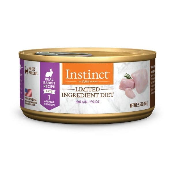 Instinct Grain-Free Canned Cat Food with Real Farm-Raised Rabbit