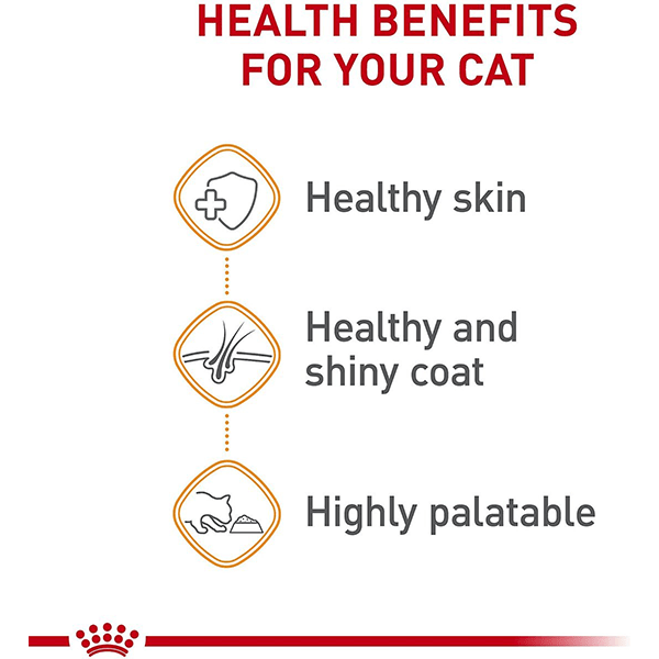 Royal Canin 85g Canned Cat Food: Hair & Skin Care Thin Slices in Gravy