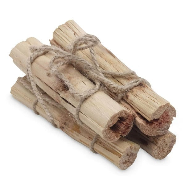 Living World All - Natural Sugarcane Stalk Chewing Sticks for Small Animal Pets