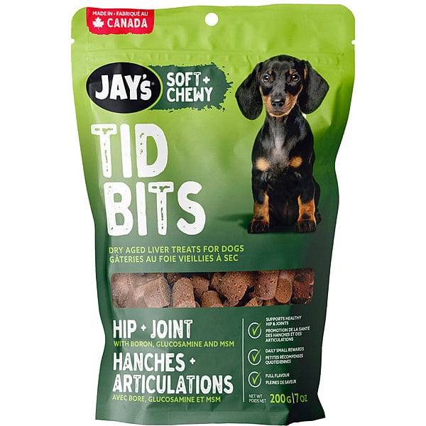 Jay's Gourmet Soft and Chewy Liver Dog Treats for Hip & Joint Health
