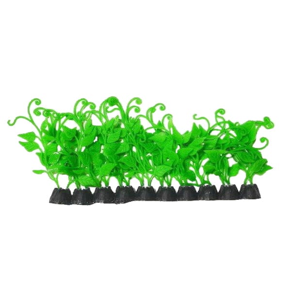Silicone Seaweed Fish Gear for Aquarium - Decorative Foreground Plant with Approx. 2.5 - inch Height