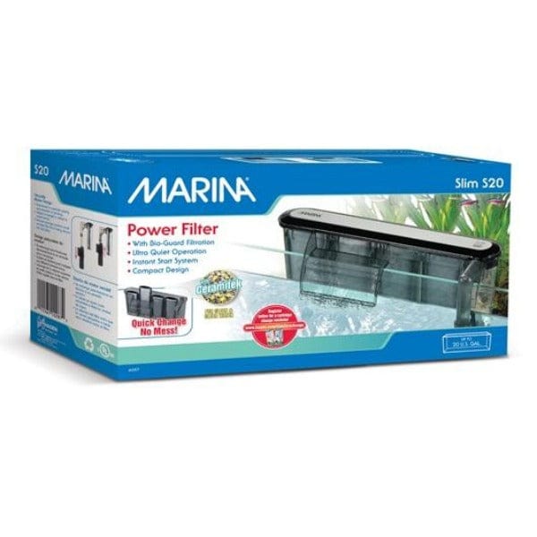 Marina Compact and Slim Design Power Filter for Aquariums