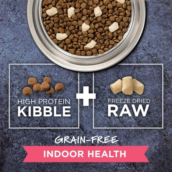 Instinct Raw Boost 4.5lb Grain - Free Dry Cat Food with Real Farm - Raised Rabbit for Indoor Health