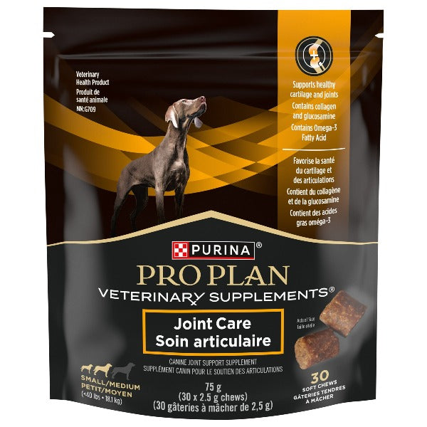 Purina Pro Plan Veterinary Joint Care Soft Chew Supplements for Small and Medium Sized Dogs