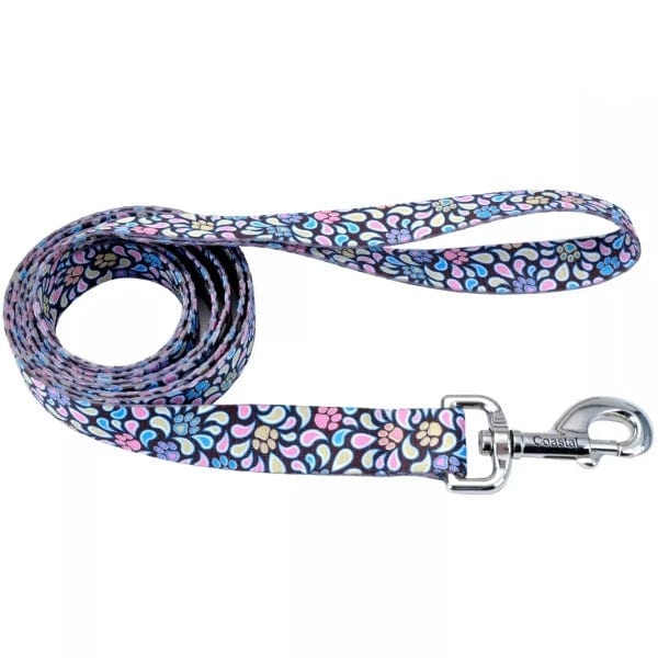 Stylish Dog Walking Leash with Colorful and Fade-Resistant Patterns