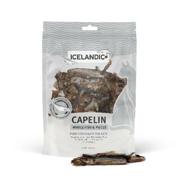 Icelandic Capelin Whole Fish Special Order Cat Treats for Feline Delight