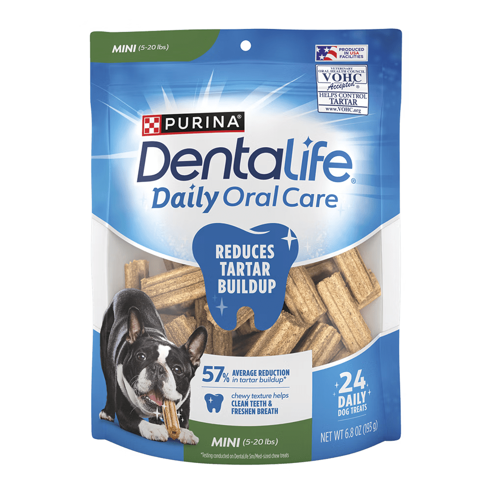 DentaLife Daily Oral Care Dog Treats with Porous Texture and Chicken Flavor