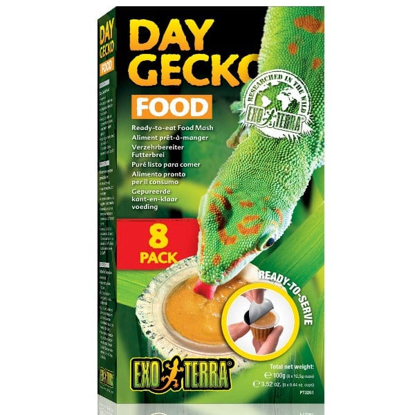 Exo Terra 8-Pack of Nutritious Day Gecko Food Cups