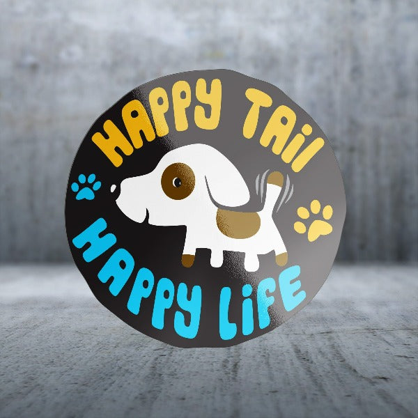 Large Matte Finish Sticker Pack for Happy Tail, Happy Life