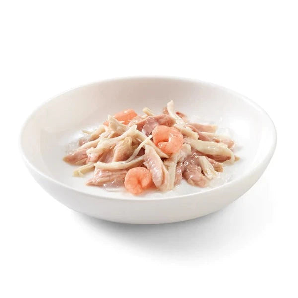Schesir Adult Wet Cat Food: Tuna, Chicken & Shrimp Delight