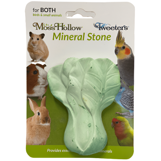 Moss Hollow & Tweeters Mineral Stone for Birds and Small Animals with Various Styles