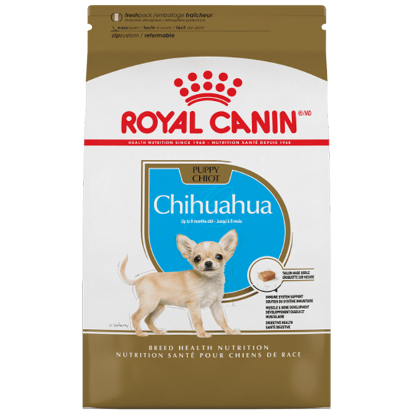 Royal Canin Dry Dog Food Specially Formulated for Chihuahua Puppies, 2.5lb Package