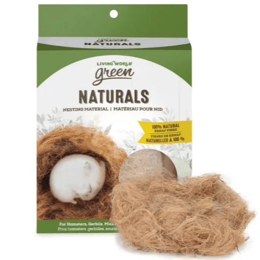 Living World Green Naturals Soft & Sustainable Kenaf Fibre Nesting Material