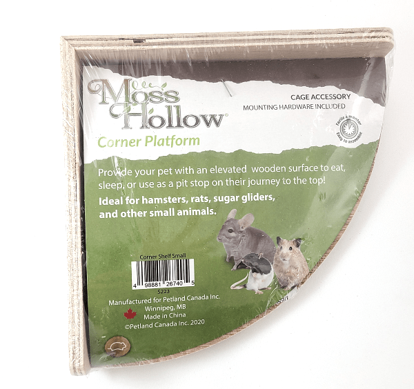 Moss Hollow High - Quality Wooden Cage Platform for Pets