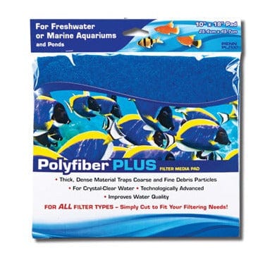 Penn Plax Poly Fiber Plus Thick Cut-To-Fit Aquarium Filter Pad