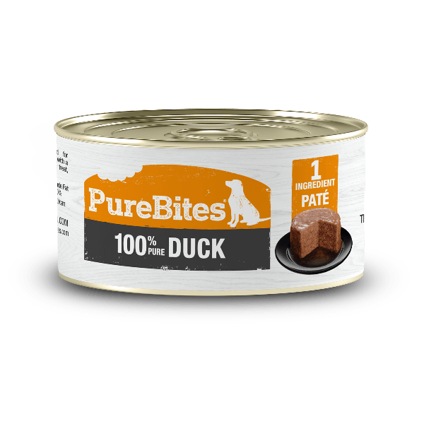 PureBites Premium Pure Protein Duck Pâté Treats Specially Designed For Dogs
