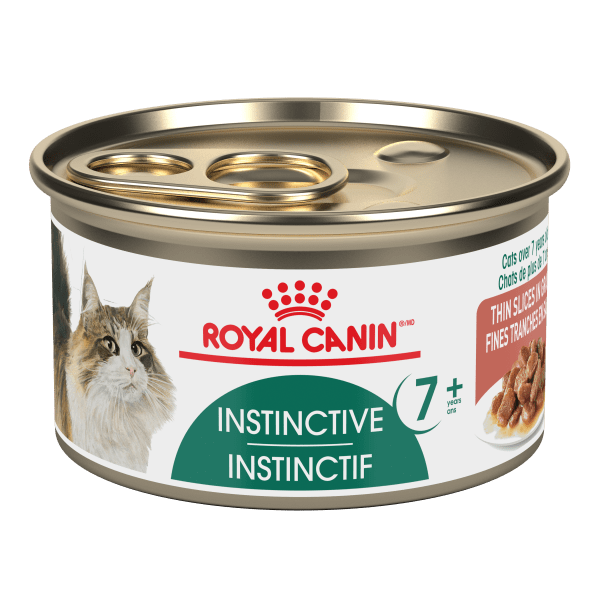 Royal Canin Instinctive 7+ Gravy - Infused Thin - Sliced Canned Cat Food, 85g