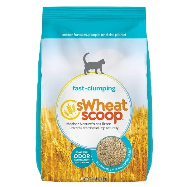 Original Fast - Clumping sWheat Scoop All - Natural Wheat Cat Litter