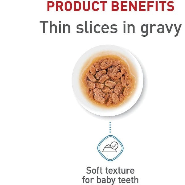 Royal Canin 370g Canned Dog Food with Thin Slices in Gravy for Medium Puppies