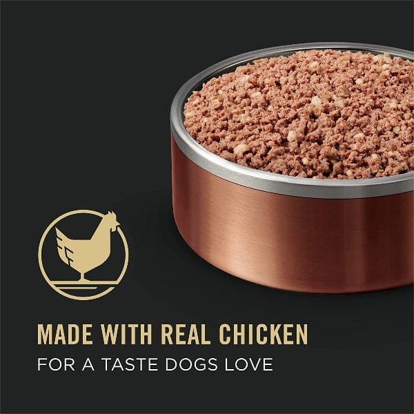 Purina Pro Plan Super - Premium Adult Canned Dog Food with Real Chicken & Rice