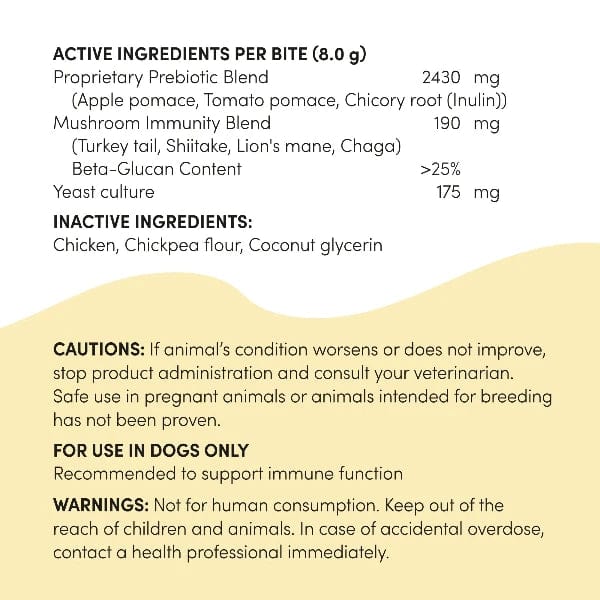 Crumps' Naturals Gut - Boosting Immune Bites for Dogs (Special Order)