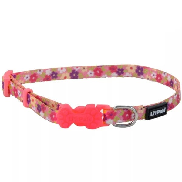 Li'l Pals Durable Adjustable Dog Collar for Small Dogs and Puppies