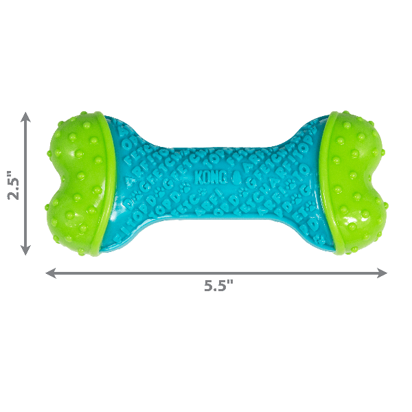 KONG Corestrength Durable Multilayered Bone-shaped Dog Chew Toy for Endless Play