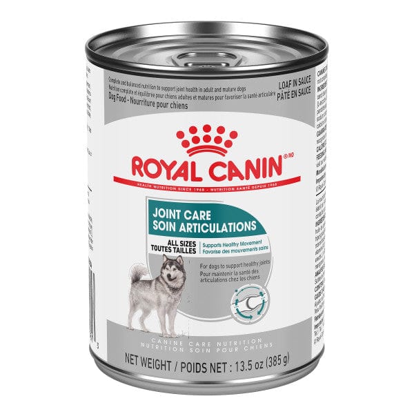 Royal Canin Canned Dog Food - Joint Care Loaf in Sauce, 385g (13.5 oz) for Adult and Mature Dogs