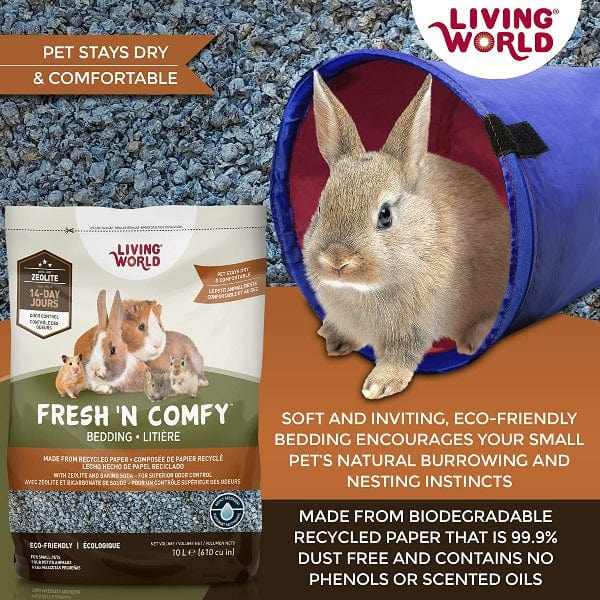 Living World Blue Fresh and Cozy Bedding for Small Pets