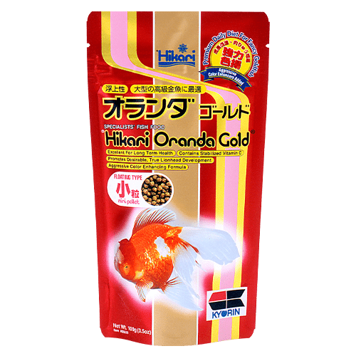 Hikari Premium Floating Pellet Diet for Indoor Oranda and Fancy Goldfish
