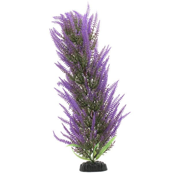 Purple Rotala Plastic Aquarium Fish Gear Plant, Approx. 16 Inches Tall