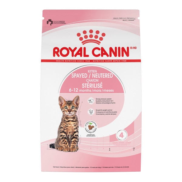 Royal Canin Dry Cat Food for Spayed/Neutered Kittens, 2.5 lb