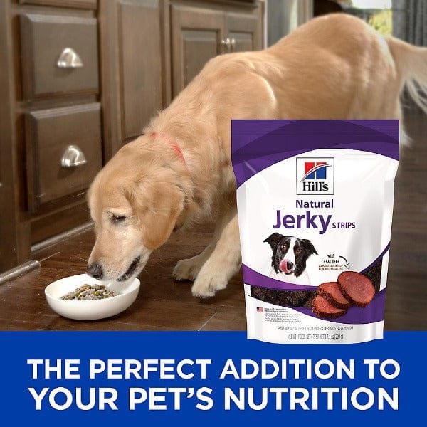 Hill's Premium Natural Beef Jerky Strips - Ideal Dog Treats