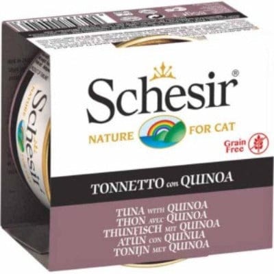 Schesir Premium Adult Wet Cat Food - Tuna Entrée with Quinoa in Jelly