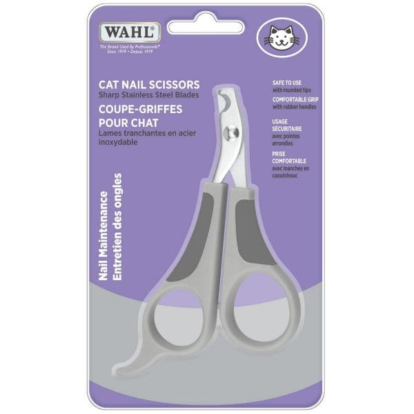 High - Quality Wahl Stainless Steel Cat Nail Scissors for Safe Trimming