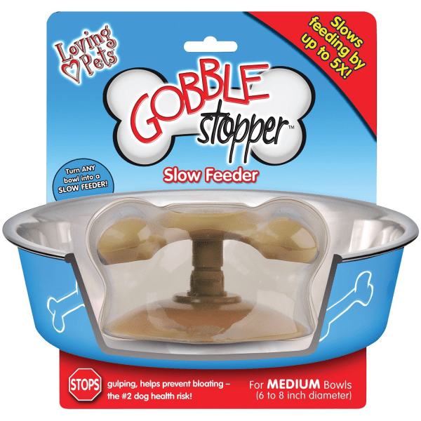 Loving Pets Gobbler Stopper Slow Feeder Bowl Conversion Kit