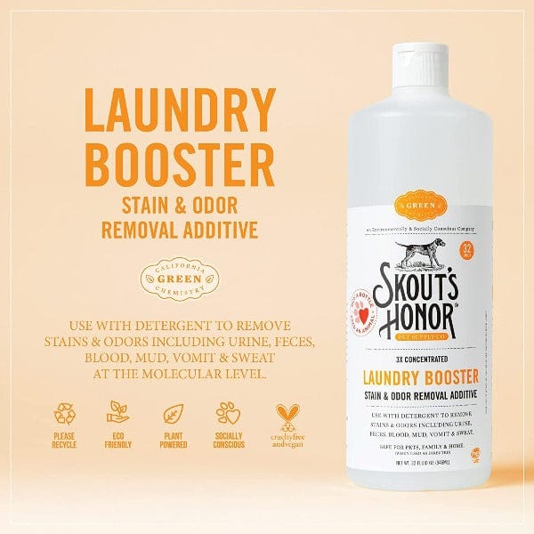 Skout's Honor Eco-Friendly Laundry Booster for Pet Stain & Odor Removal