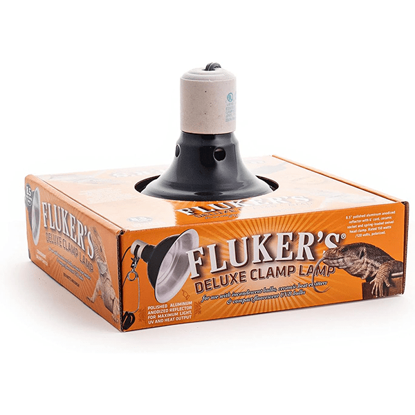 Fluker's Premium Deluxe Adjustable Clamp Lamp for Reptile Enclosures