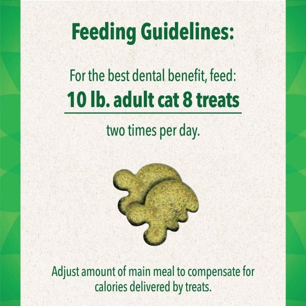 Feline Greenies Delicious Salmon - Flavored Dental Treats for Cats