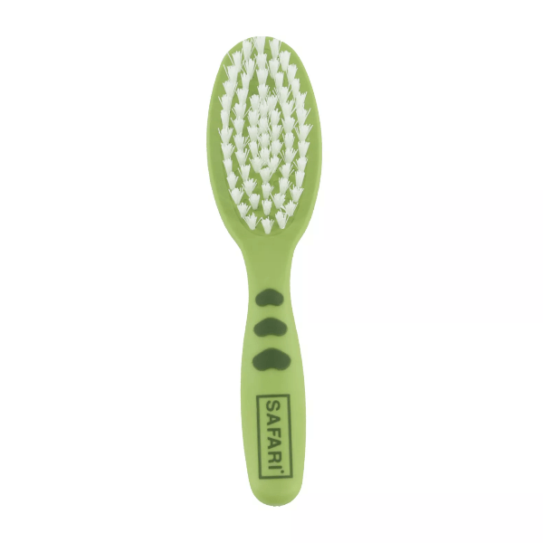 Safari Cat Bristle Grooming Brush - Ideal for Both Short and Long - Haired Cats