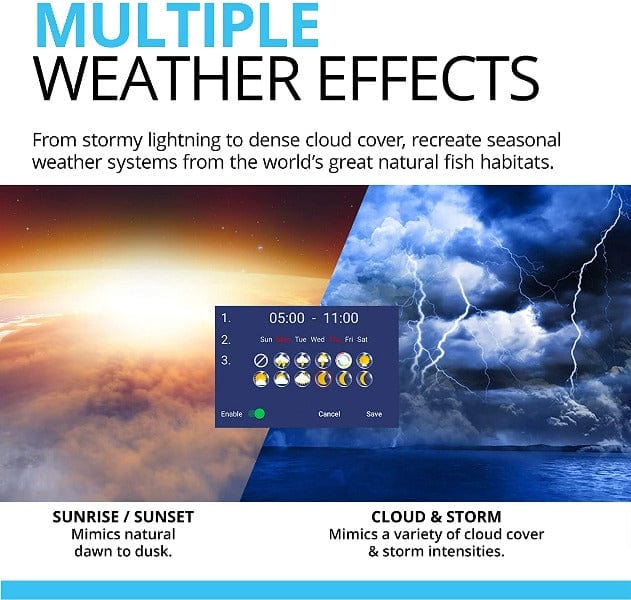 Fluval Aquasky Bluetooth-Controlled LED Aquarium Lighting System