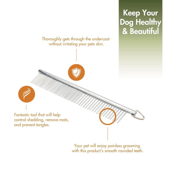 Safari Grooming Combs for Medium and Fine-Coated Dogs