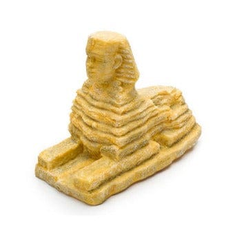 Small Resin Sphinx Decoration for Aquariums