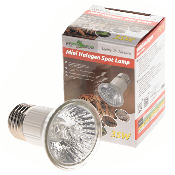 Reptizoo 35W Miniature Halogen Spot Lamp for Reptiles