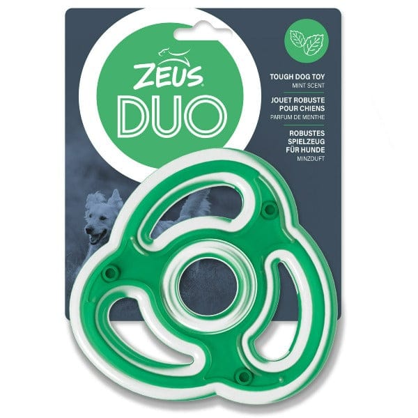 Zeus Duo Chew Toy - Ninja Star Style for Dogs