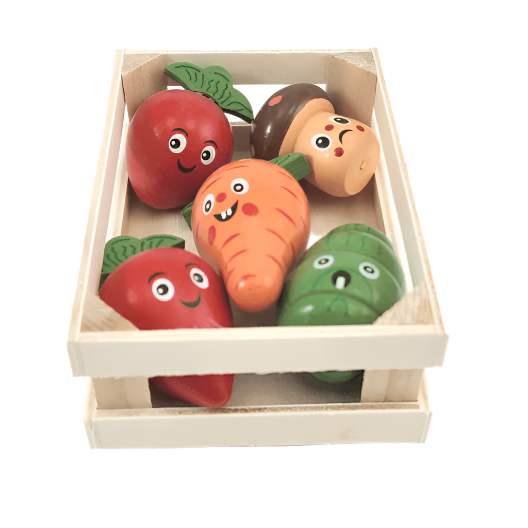 Moss Hollow Crated Vegetable-Filled Wood Chews for Pets